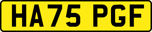 HA75PGF