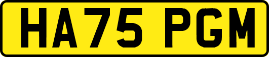 HA75PGM