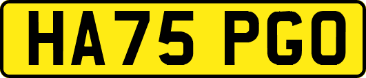 HA75PGO