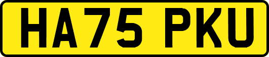 HA75PKU