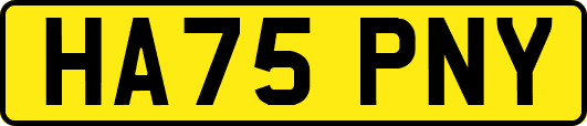 HA75PNY