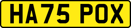 HA75POX