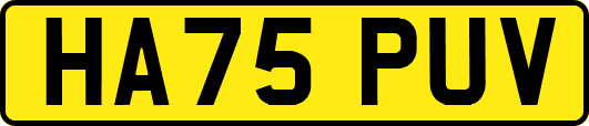 HA75PUV