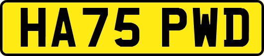 HA75PWD