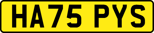 HA75PYS