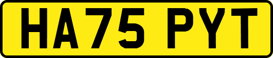 HA75PYT