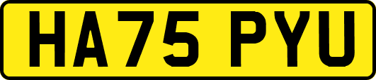 HA75PYU