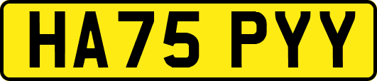 HA75PYY