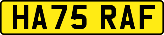 HA75RAF