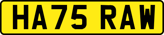 HA75RAW