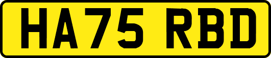 HA75RBD