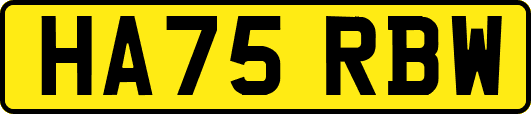 HA75RBW