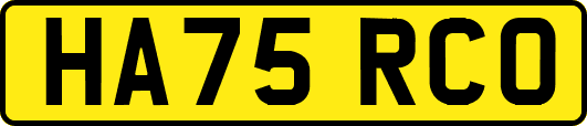 HA75RCO
