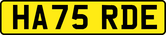 HA75RDE
