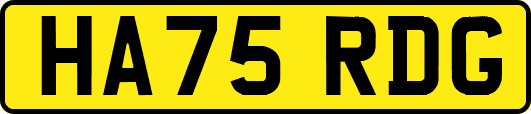 HA75RDG