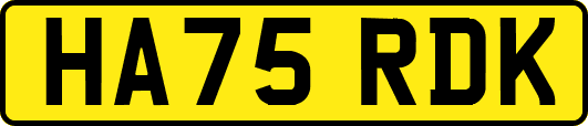 HA75RDK