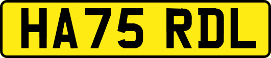 HA75RDL