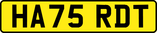 HA75RDT