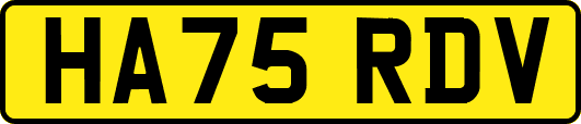 HA75RDV