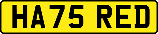 HA75RED