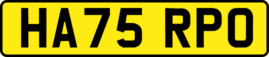 HA75RPO