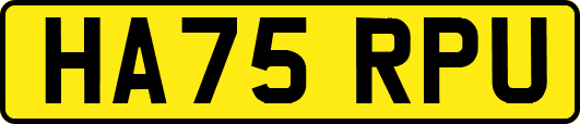 HA75RPU