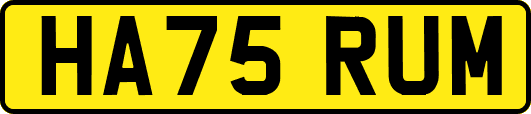 HA75RUM