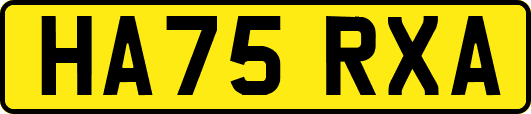HA75RXA