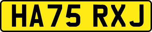 HA75RXJ