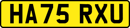 HA75RXU
