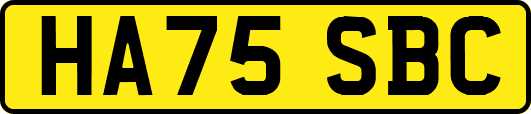 HA75SBC