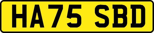 HA75SBD