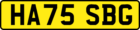 HA75SBG