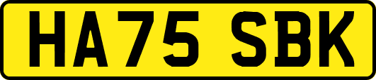 HA75SBK