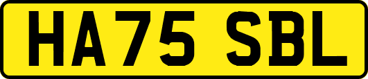 HA75SBL