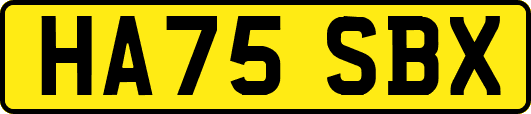 HA75SBX