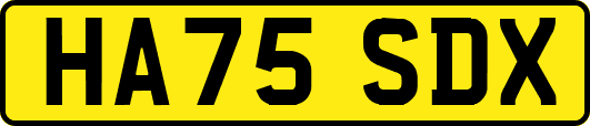 HA75SDX