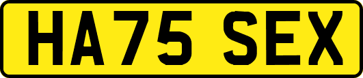 HA75SEX