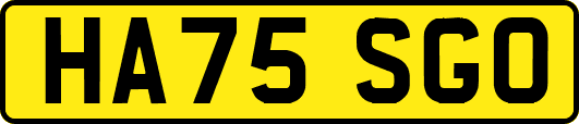 HA75SGO