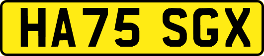 HA75SGX