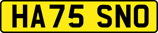 HA75SNO