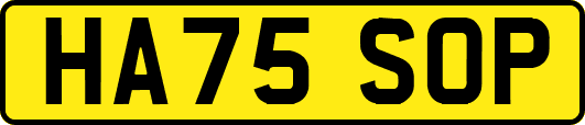 HA75SOP