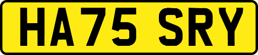 HA75SRY
