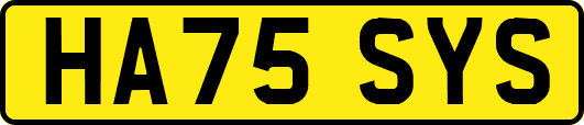 HA75SYS