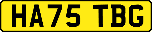 HA75TBG
