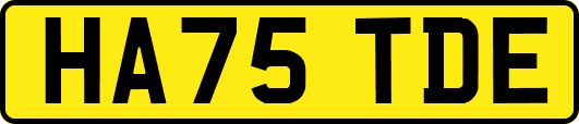 HA75TDE