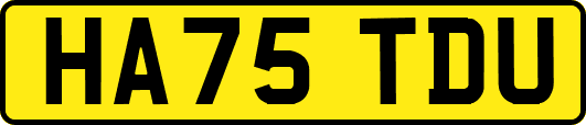 HA75TDU