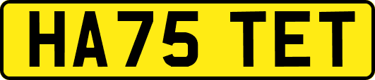 HA75TET