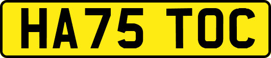 HA75TOC