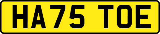 HA75TOE